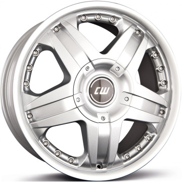 8x18 ET45 - LK5/112 ML66.6 Borbet CWB crystal silver