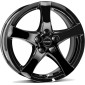 6.5x16 ET38 - LK5/100 ML64 Borbet F black glossy