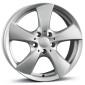 7.5x16 ET45 - LK5/112 ML66.5 Borbet TB brilliant silver