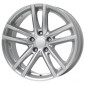 7.5x17 ET37 - LK5/120 ML72.6 Rial X10 polar-silber
