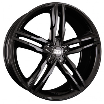 8x18 ET30 - LK5/112 ML66.5 MAM A1 black painted