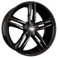 8x18 ET30 - LK5/112 ML66.5 MAM A1 black painted