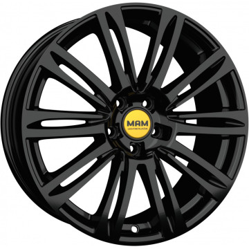 7.5x17 ET35 - LK5/112 ML66.6 MAM A4 black painted