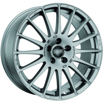 7x18 ET42 - LK4/100 ML68 OZ Superturismo GT grigio corsa