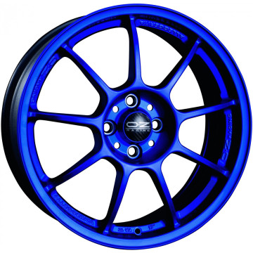 7x17 ET37 - LK4/100 ML68 OZ Alleggerita HLT matt blue