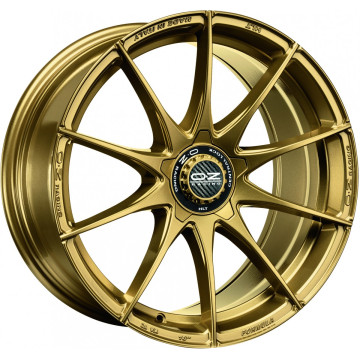 8x18 ET48 - LK5/100 ML68 OZ Formula HLT race gold