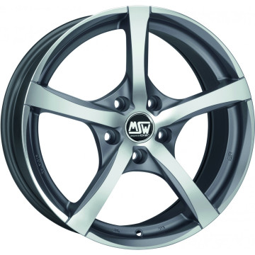 7x16 ET35 - LK5/115 ML70.2 MSW MSW 23 gunmetal poliert