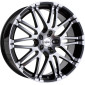 11x20 ET50 - LK5/108 ML72.6 Oxigin 14 Oxrock black full polish