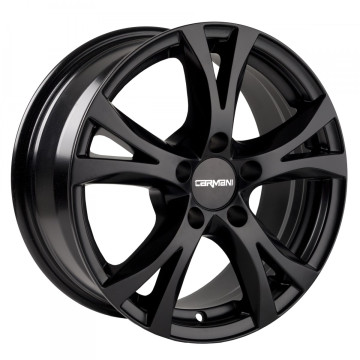 6.5x16 ET39 - LK5/105 ML56.6 Carmani 9 Compete black matt