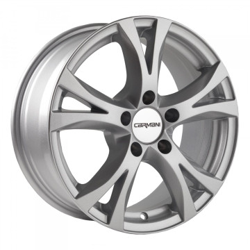 8x18 ET45 - LK5/112 ML66.6 Carmani 9 Compete kristallsilber