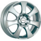 6.5x16 ET41 - LK5/110 ML65.1 DBV Lappland silber metallic lackiert