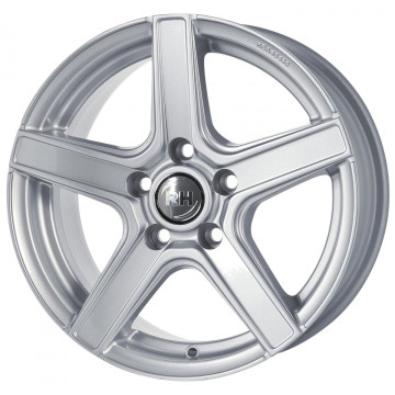 7x16 ET35 - LK5/115 ML72.6 RH Alurad AR4 sport-silber lackiert