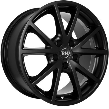 8x18 ET35 - LK5/112 ML72.6 RH Alurad DE Sports racing schwarz lackiert
