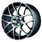 8.5x18 ET45 - LK5/108 ML72.6 RH Alurad NBU Race schwarz voll poliert