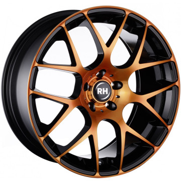 8.5x19 ET35 - LK5/120 ML72.6 RH Alurad NBU Race color polished - orange