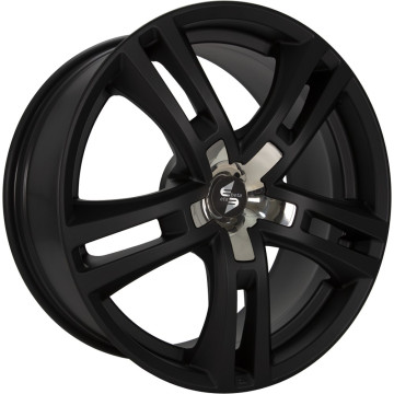 10x22 ET40 - LK5/112 ML78.1 Etabeta Uriel black - inox cap
