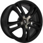 10x22 ET40 - LK5/120 ML78.1 Etabeta Uriel black - inox cap