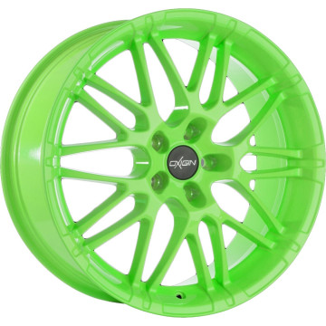 8.5x18 ET35 - LK5/112 ML72.6 Oxigin 14 Oxrock neon green