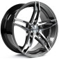 8.5x19 ET40 - LK5/108 ML72.6 Tomason TN12 dark hyperblack polished