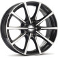 8x17 ET48 - LK5/114.3 ML72.5 Borbet BL5 black polished