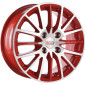 6x14 ET35 - LK4/100 ML67.1 CMS C17 diamant rot