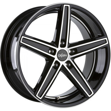 10.5x21 ET40 - LK5/112 ML66.6 Oxigin 18 Concave black full polish HD