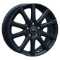 6.5x16 ET40 - LK5/100 ML57.1 Autec Typ S - Skandic schwarz matt