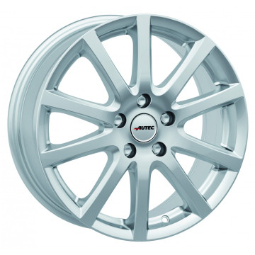 6.5x16 ET45 - LK4/100 ML60.1 Autec Typ S - Skandic brillantsilber