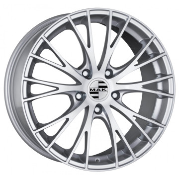 11x18 ET50 - LK5/130 ML71.6 Mak Rennen silver