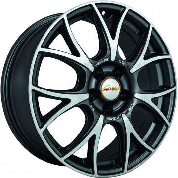 7.5x18 ET42 - LK5/120 ML82 Ronal SL5 Vincitore mattschwarz-frontkopiert