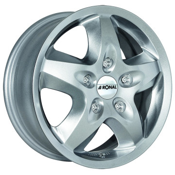 6.5x16 ET60 - LK5/118 ML71.1 Ronal R44 kristallsilber