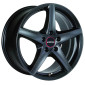 7x16 ET35 - LK5/120 ML72.5 Ronal R41 mattschwarz