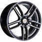 9.5x19 ET35 - LK5/112 ML76 Ronal SL1 Imperatore schwarz-frontkopiert
