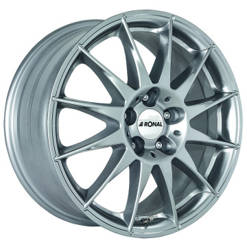 7x17 ET45 - LK5/100 ML68 Ronal R54 decor-titan
