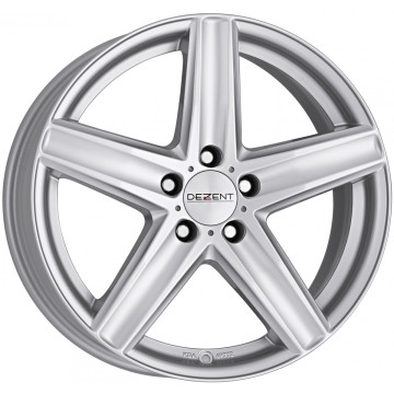 8.5x18 ET48 - LK5/112 ML66.6 Dezent TG silver