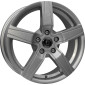 6.5x16 ET41 - LK5/115 ML70.2 Diewe Ella pigmentsilber