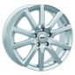 6x15 ET40 - LK4/100 ML60.1 Autec Typ S - Skandic brillantsilber