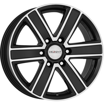 8x16 ET20 - LK6/139.7 ML106.1 Dezent TJ black polished