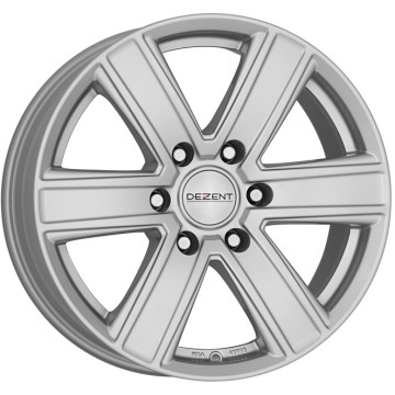 8x17 ET30 - LK6/114.3 ML66.1 Dezent TJ silver