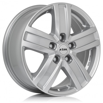 6.5x16 ET50 - LK5/118 ML71.1 Rial Transporter polar-silber