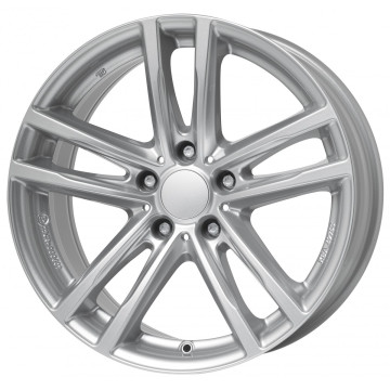 5x19 ET43 - LK5/112 ML66.5 Rial X10 polar-silber