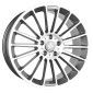 7x17 ET38 - LK5/112 ML66.6 Keskin KT15 Speed palladium front polish