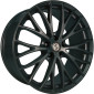 9.5x22 ET45 - LK5/130 ML71.6 Etabeta Piuma black shiny