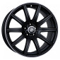 8.5x19 ET45 - LK5/112 ML66.6 Keskin KT16 Dynamic matt black lip polish