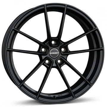 8x18 ET45 - LK5/114.3 ML72.5 Borbet FF1 deep black matt