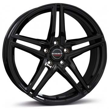 8x18 ET45 - LK5/112 ML72.5 Borbet XRT black glossy