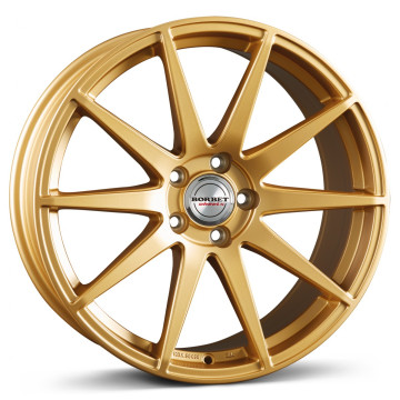 8.5x19 ET30 - LK5/120 ML72.5 Borbet GTX gold matt