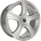 8x18 ET45 - LK5/120 ML72.6 Diewe Barba argento silber
