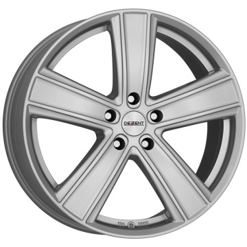 7.5x17 ET43 - LK5/118 ML71.1 Dezent TH silver