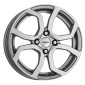 5x15 ET38 - LK4/100 ML60.1 Dezent TS silver